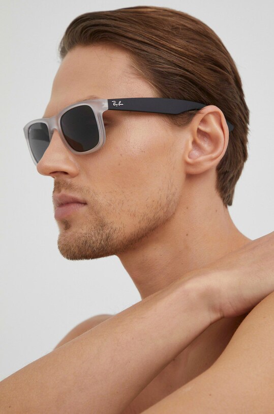 Ray-Ban - Szemüveg JUSTIN szürke 0RB4165.651287.51