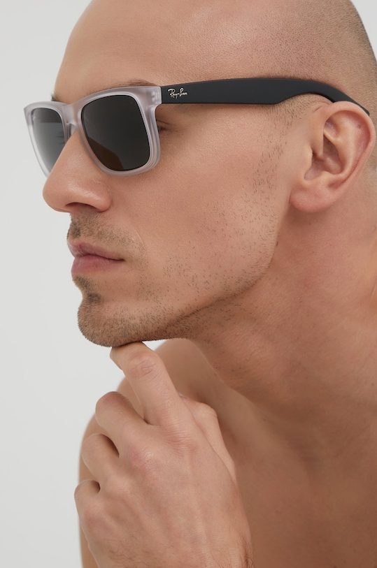Ray-Ban - Okuliare JUSTIN 0RB4165.651287.55 sivá AA00