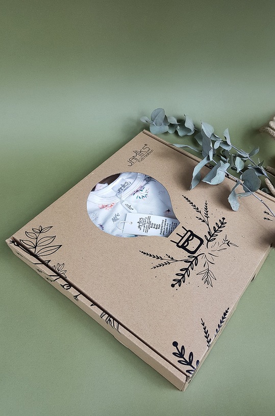 Dziewczynka Jamiks - Body niemowlęce ORIANNA.Body.JWD117 różowy