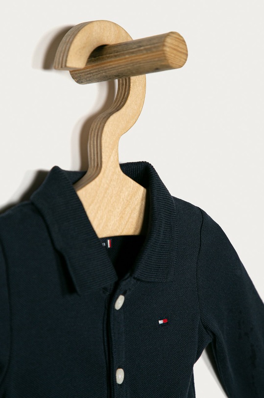 Tommy Hilfiger - Body bebe 56-92 cm KN0KN01176 bleumarin AW20