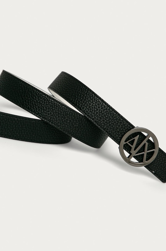 Armani Exchange - Obojstranný opasok 941118.0A877 čierna AA00