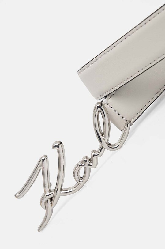 Pásek Karl Lagerfeld 205W3103 šedá AA00