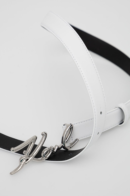 Pásek Karl Lagerfeld 205W3103 bílá AA00