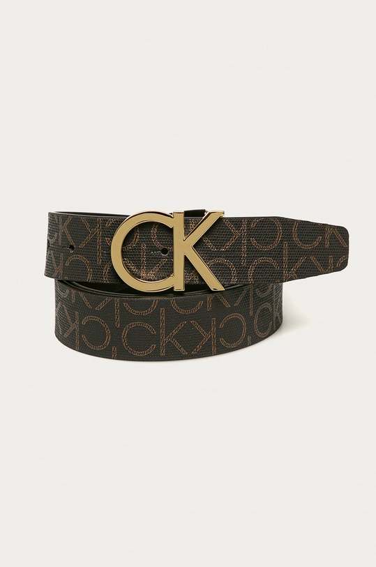 Calvin Klein curea cu două fețe maro K50K505460