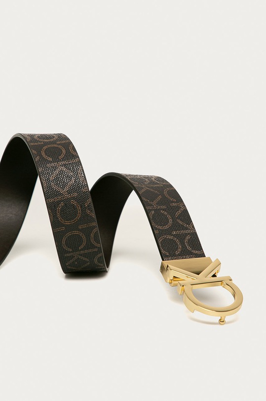 Calvin Klein curea cu două fețe K50K505460 maro AA00
