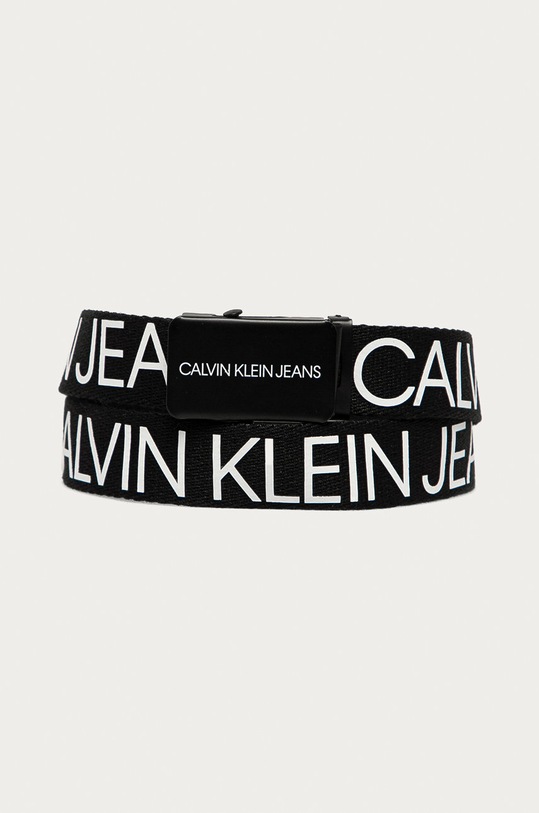 Calvin Klein Jeans - Pasek dziecięcy IU0IU00125 czarny IU0IU00125