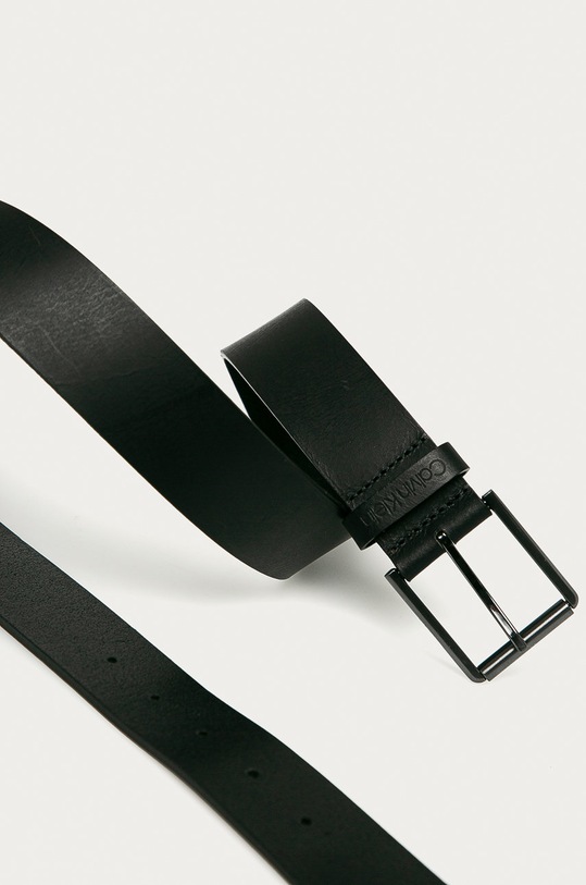 Calvin Klein - Bőr öv K50K505448 fekete AW20