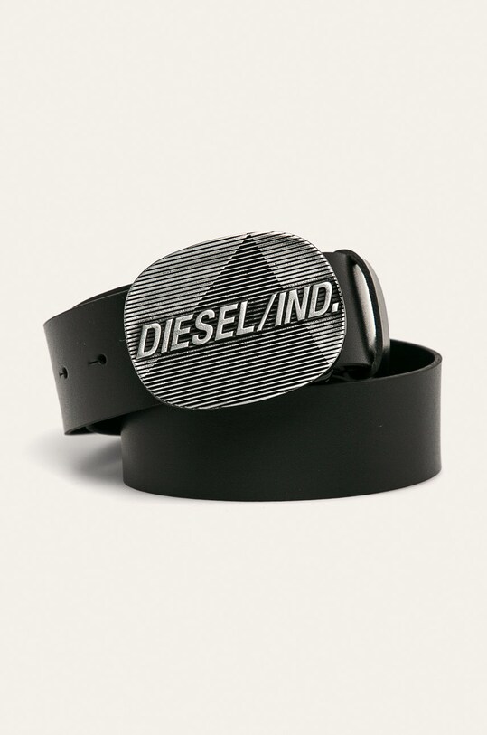 Diesel - Kožený pásek černá X07075.PR013