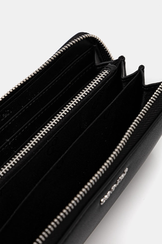 Dodatki Calvin Klein denarnica K60K606698 črna