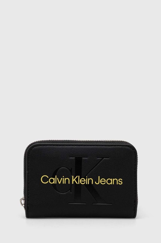 Calvin Klein Jeans portfel imitacja skóry licowej czarny K60K607229