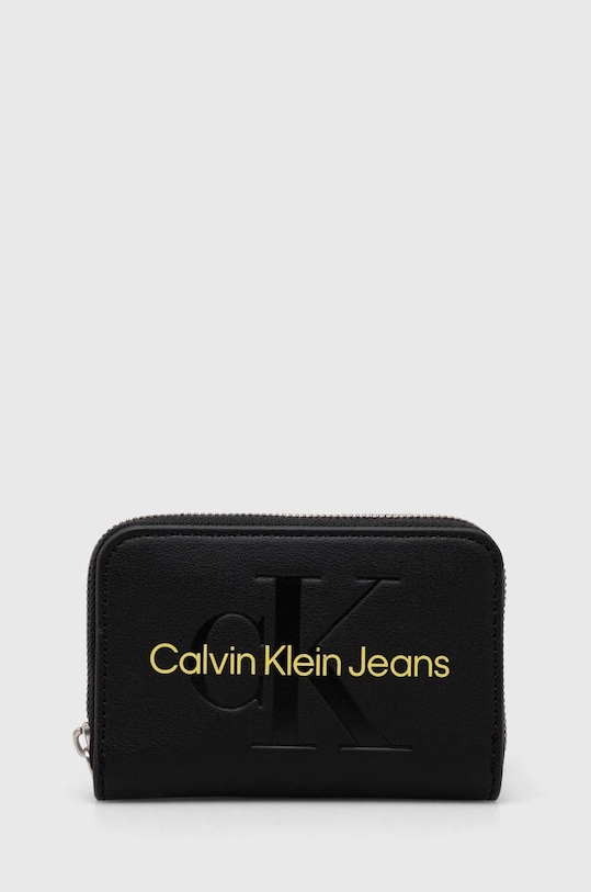 Calvin Klein Jeans portfel imitacja skóry licowej czarny K60K607229