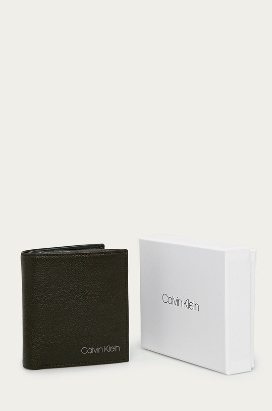 Calvin Klein - Portofel de piele maro K50K505950