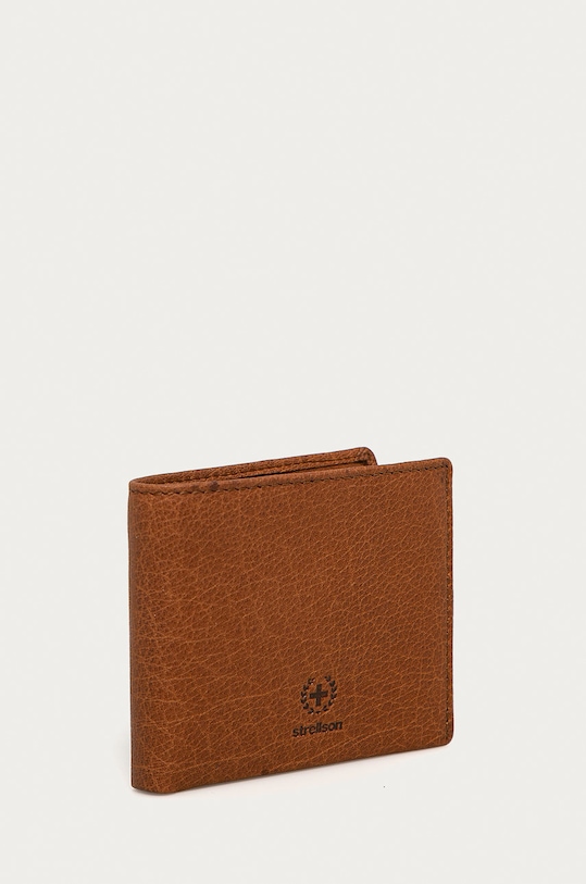 Strellson - Portfel skórzany 4010002742.703 brązowy AW20