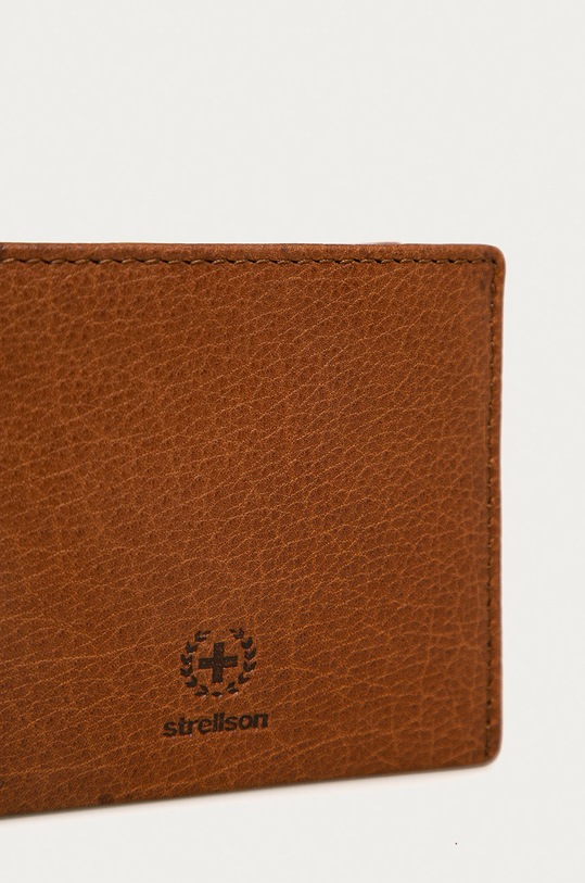Akcesoria Strellson - Portfel skórzany 4010002742.703 brązowy