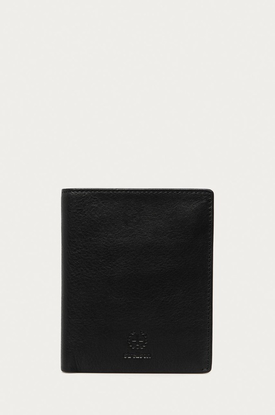 Strellson - Portfel skórzany skóra licowa czarny 4010002744.900
