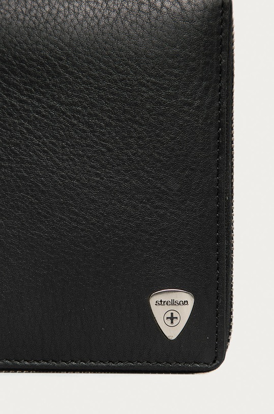 Strellson - Portfel skórzany czarny 4010001475.900