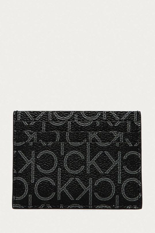 Calvin Klein Jeans - Portfel K50K505462 imitacja skóry licowej czarny K50K505462