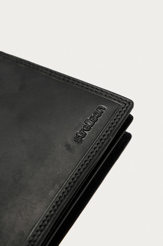 Strellson - Δερμάτινο πορτοφόλι 4010000048.900 μαύρο AW20