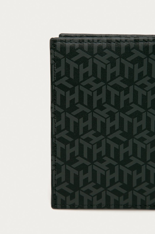 Kožená peněženka Tommy Hilfiger AM0AM06535 černá