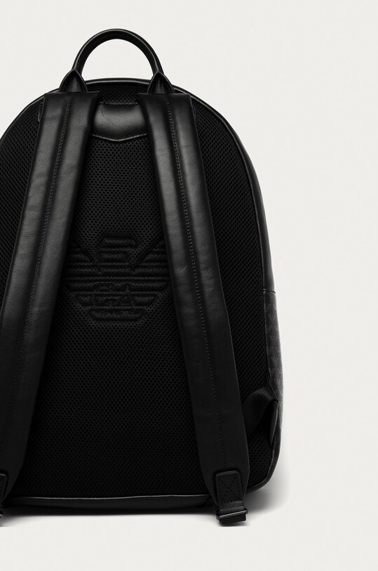 Doplňky Emporio Armani - Kožený batoh Y4O250.YTO2J černá