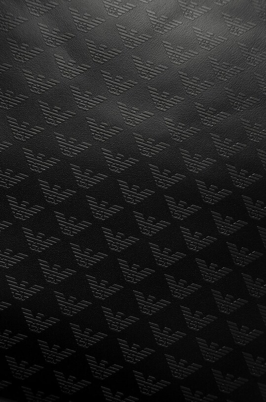Emporio Armani - Kožený batoh Y4O250.YTO2J černá