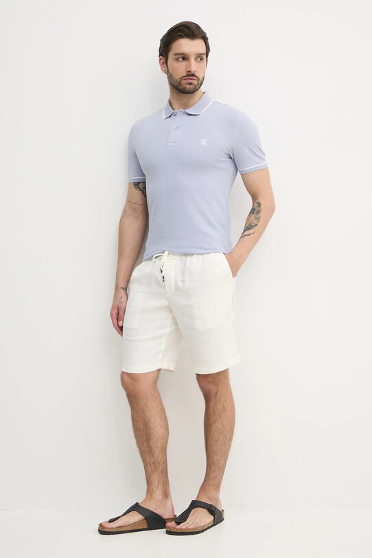 Поло Calvin Klein Jeans J30J315603 блакитний AA00