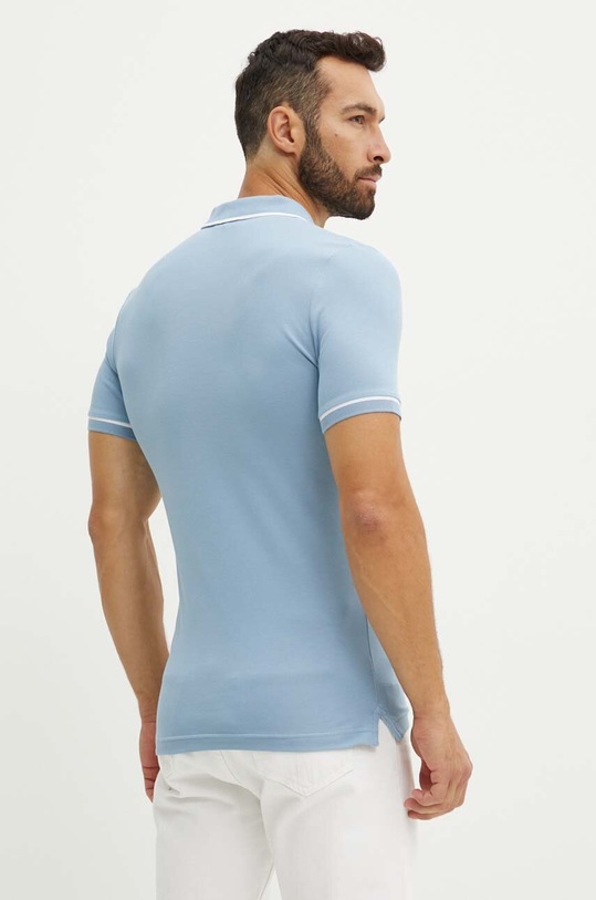 Тениска с яка Calvin Klein Jeans J30J315603 син AA00