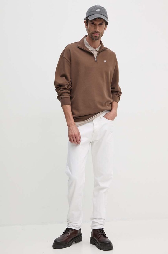 Calvin Klein Jeans polo J30J315603 beżowy AA00