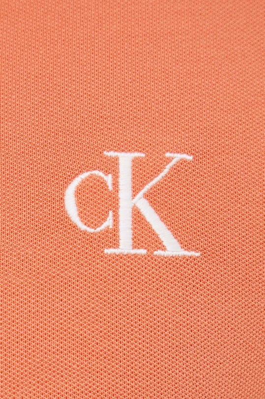 Calvin Klein Jeans polo J30J315603 pomarańczowy