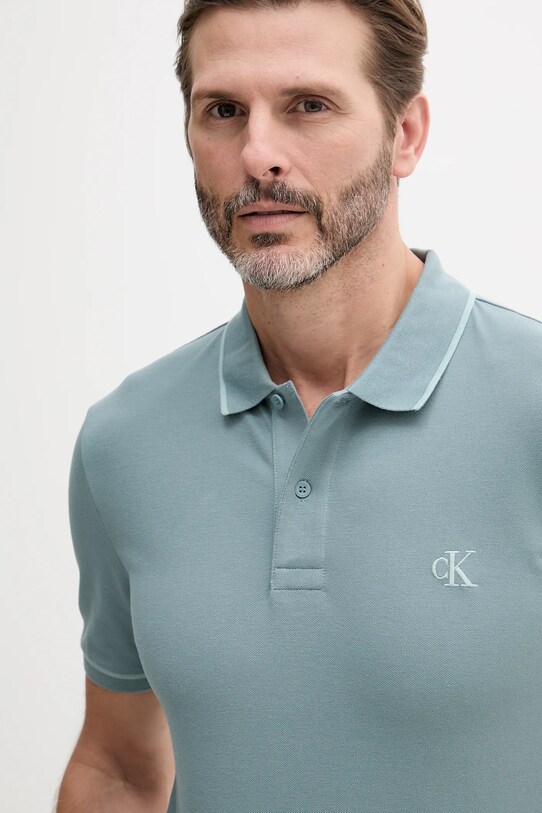Odzież Calvin Klein Jeans polo J30J315603 szary