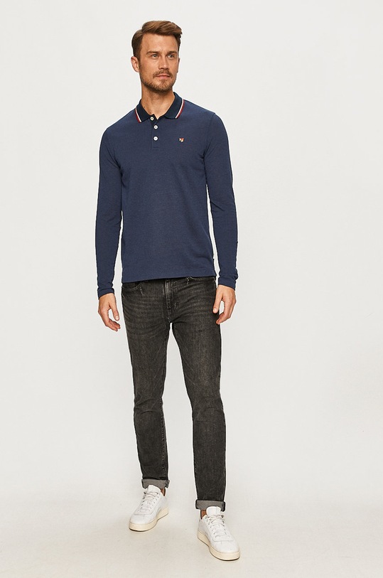 Premium by Jack&Jones - Longsleeve 12174038 bleumarin AW20