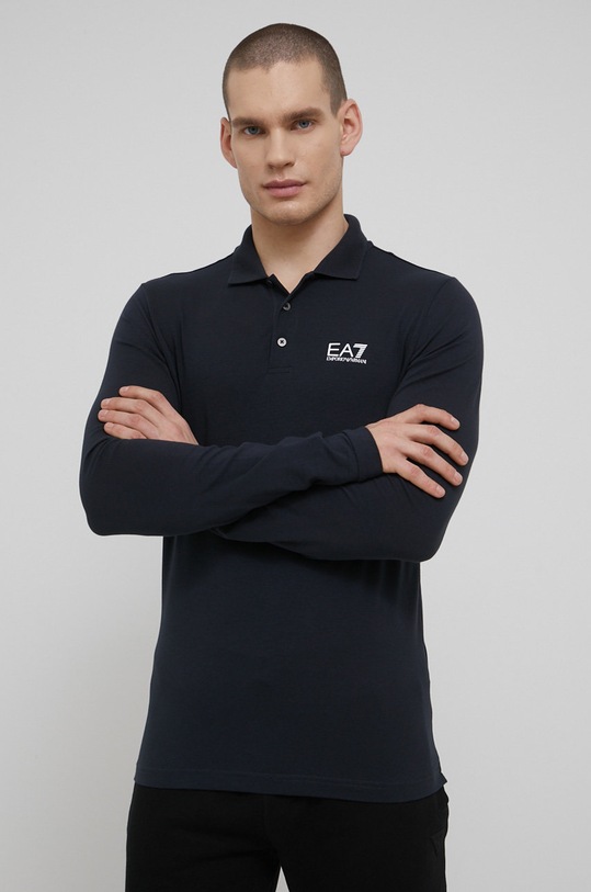 EA7 Emporio Armani - Longsleeve 8NPF05.PJM5Z z elastanem szary 8NPF05.PJM5Z