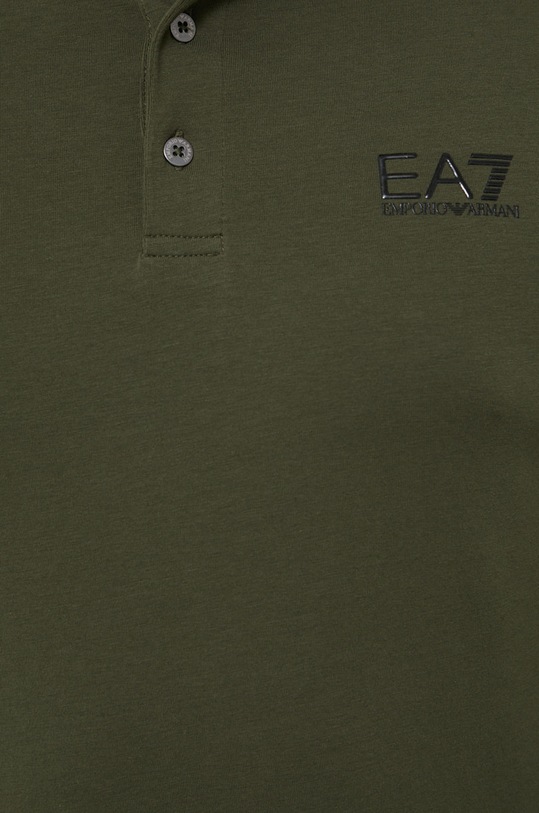 Tričko s dlouhým rukávem EA7 Emporio Armani 8NPF05.PJM5Z zelená