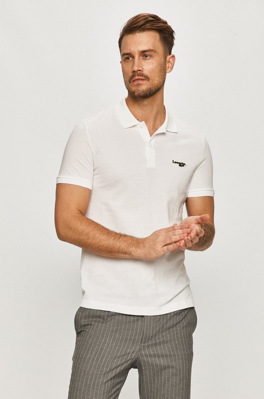 Lacoste - Polo PH1861 bawełna biały PH1861
