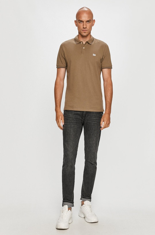 Lee - Tricou Polo L61ARLNG verde AW20
