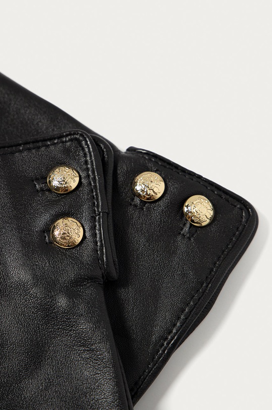 Lauren Ralph Lauren - Rękawiczki skórzane 454823002001 454823002001 czarny AW21