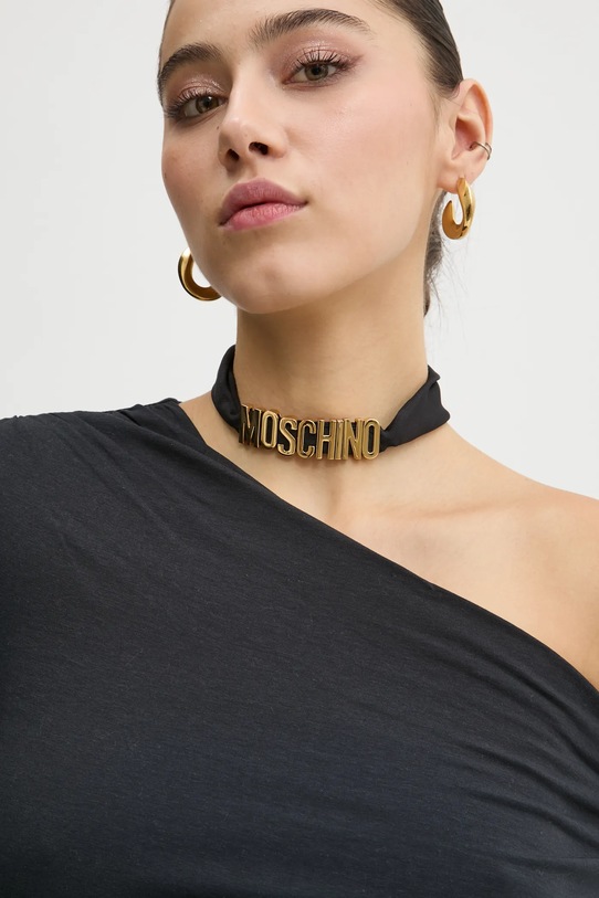 Moschino - Šatka hodváb čierna M2414.03015