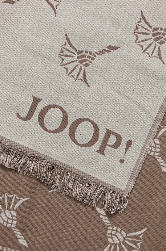 Joop! szalik z domieszką wełny 30022560 beżowy AW25