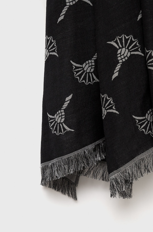 Šál s prímesou vlny Joop! 30022560 čierna AW25