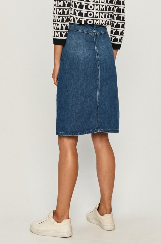 Îmbrăcăminte Tommy Hilfiger fustă din denim WW0WW28087 albastru