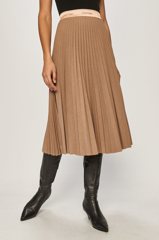 Calvin Klein - Fusta K20K202334 bej AW20