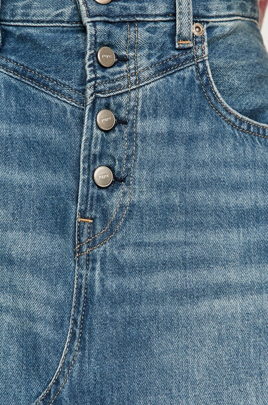 Pepe Jeans - Rifľová sukňa Mirabelle modrá PL900885