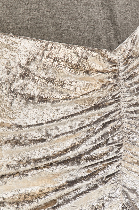 Pinko - Spódnica 1B14RB.8258 srebrny