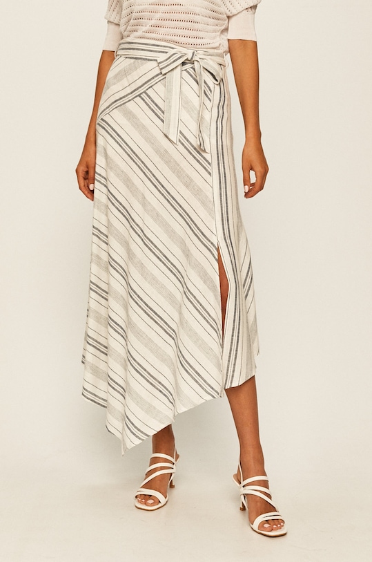 Dkny - Sukně midi bílá P0CN8ETM