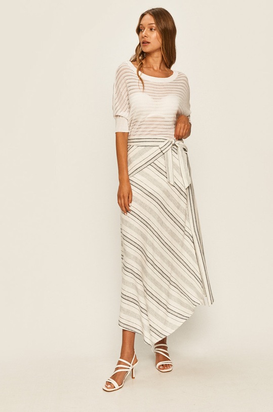 Dkny - Sukně P0CN8ETM bílá AW20