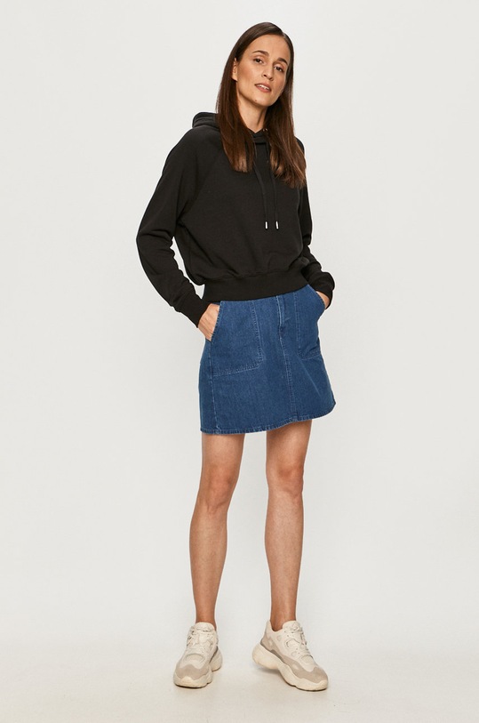 Lee fustă din denim L38KKEGT bleumarin AW20