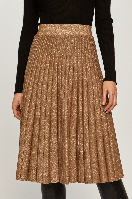 Stefanel - Sukňa pletenina hnedá E022GDF1665