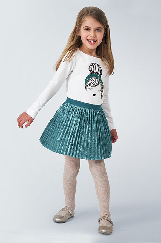 Mayoral - Дитяча спідниця 92-134 cm mini бірюзовий 4955.6C.MINI