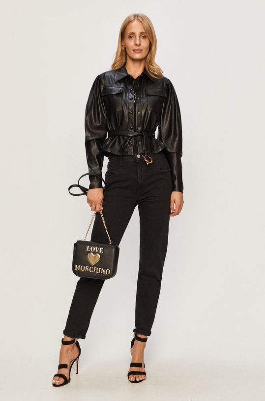 Calvin Klein Jeans - Rifle Mom Jean J20J214188 čierna AW20