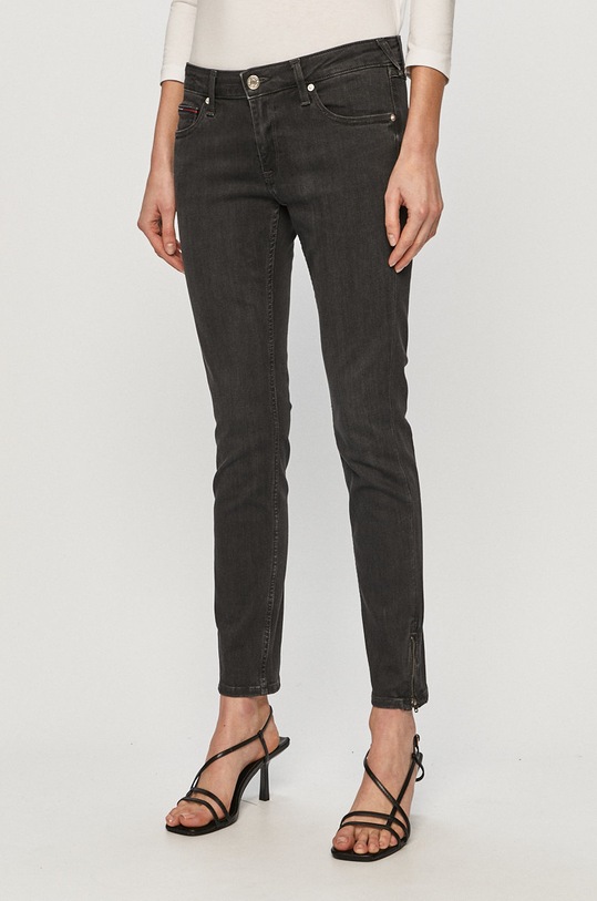 Tommy Jeans - Jeansi Sophie negru DW0DW08393